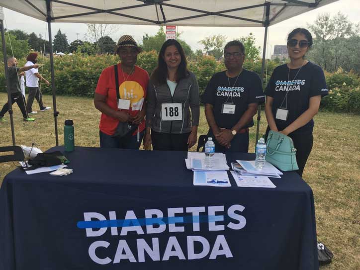 Run for Diabetes organized by Youth4Community in Brampton.