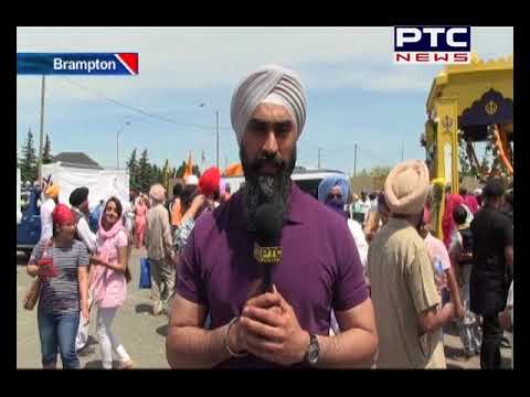 Nagar Kirtan Organized on the Shaheedi Diwas of Guru Arjan Dev Ji in Brampton