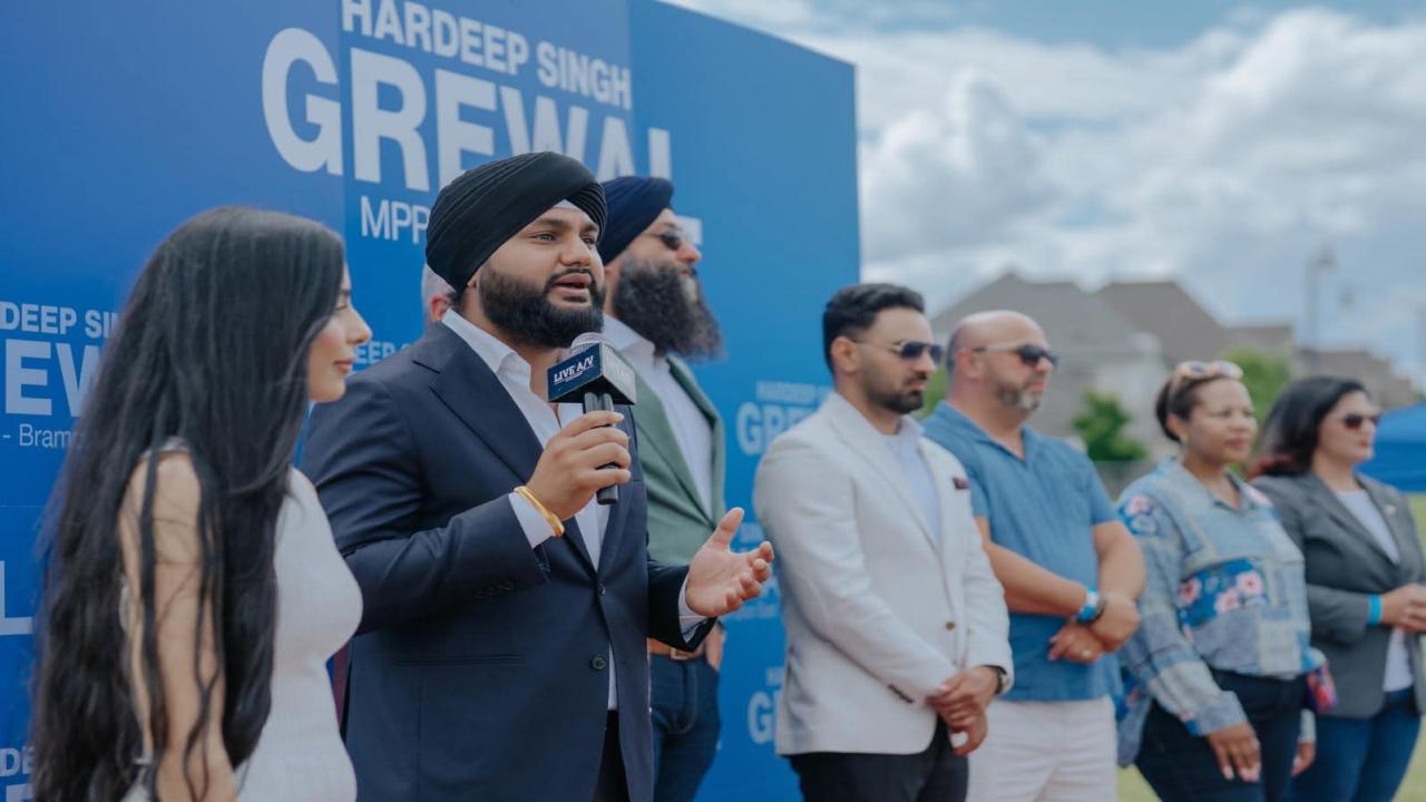 ਬਰੈਂਪਟਨ ਈਸਟ ਤੋਂ ਵਿਧਾਇਕ ਹਰਦੀਪ ਸਿੰਘ ਗਰੇਵਾਲ ਬਣੇ ਨਸਲੀ ਨਫ਼ਰਤ ਦਾ ਸ਼ਿਕਾਰ